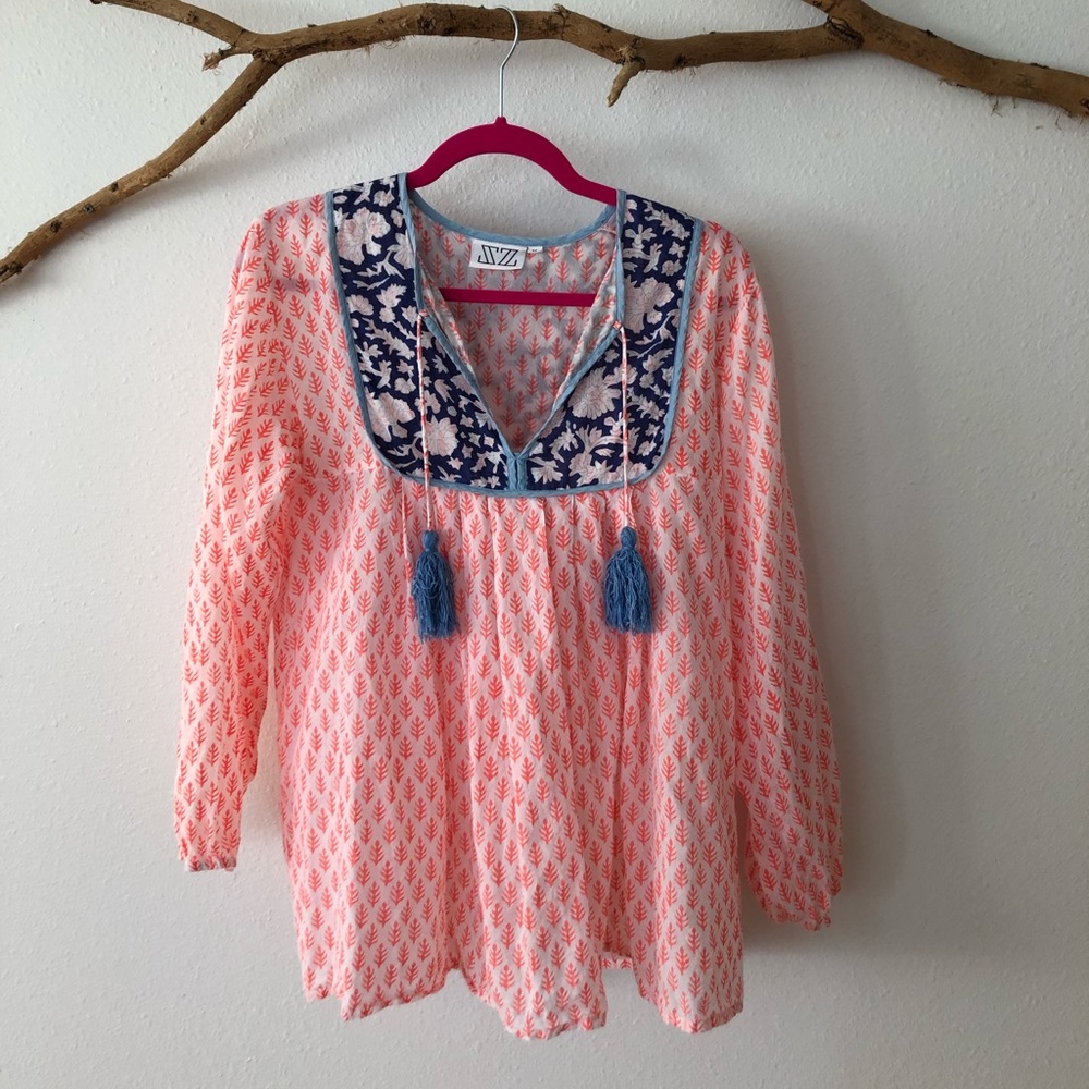 SZ Blockprints for J. Crew Blouse.